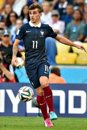 Rio de Janeiro - FIFA Fussball WM 2014, Viertelfinale - Frankreich vs. Deutschland: Antoine Griezmann 