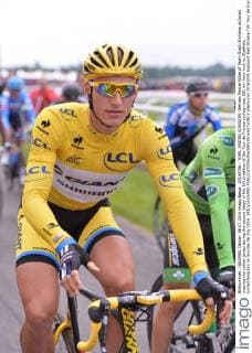 20140706 - YORK, UNITED KINGDOM: German Marcel Kittel of Team Giant-Shimano pictured wearing the yellow jersey during the second stage of the 101st edition of the Tour de France cycling race, 201 km from York to Sheffield, United Kingdom on Sunday 06 July 2014. ERICxLALMAND  premiumd 20161059