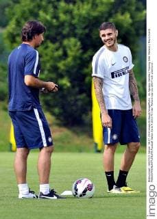 An Appiano Gentile Training Inter Mailand Mauro Icardi 