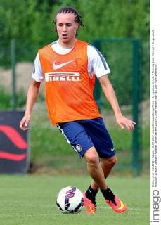 An Appiano Gentile Training Inter Mailand Diego Laxalt 