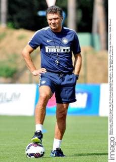 An Appiano Gentile Training Inter Mailand Walter Mazzarri 
