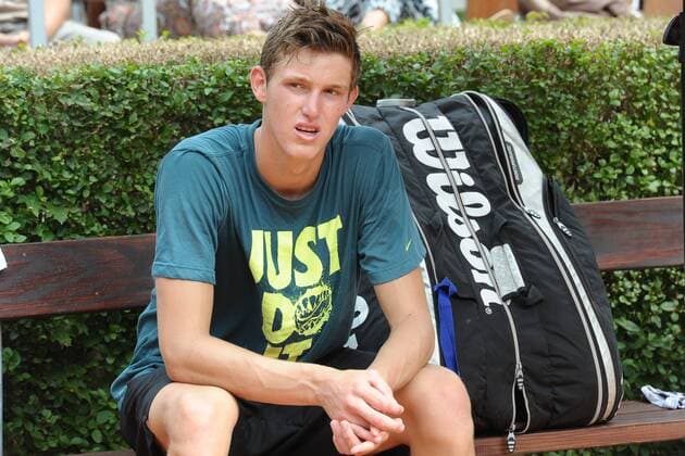 Nicolas Jarry, CHI, 06.07.14, Tennis, ITF Herren Weltranglistenturnier, Saarlouis, Hauptfeld, Finale