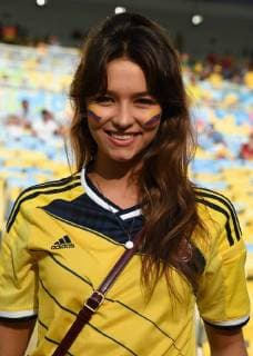 Colombia fans (COL), JUNE 28, 2014 - Football Soccer : FIFA World Cup 2014 Round of 16 match at Estadio do Maracana in Rio de Janeiro. Noxthirdxpartyxsales  ( lwla000940)