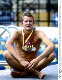 GROSS Michael Team GER Weltmeister Schwimm Weltmeisterschaften 1982 in Guayaquil 