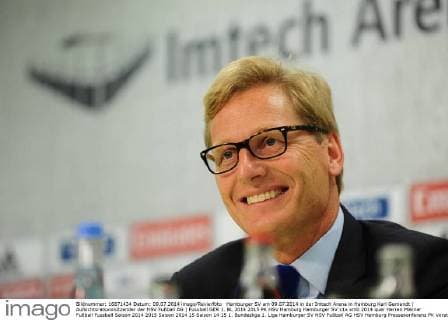 Hamburger SV am 09.07.2014 in der Imtech Arena in Hamburg Karl Gernandt ( Aufsichtsratsvorsitzender der HSV Fußball AG )