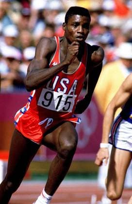 LEWIS Carl Team USA Olympiasieger Olympische Sommerspiele 1984 in Los Angeles Leichtathletik 