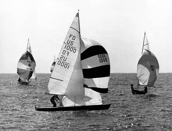 Vorolympische Spiele in Mexiko-Stadt: Blick auf das Segelrevier in Acapulco