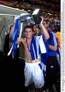 ZAGORAKIS Theodoros Team Griechenland Europameister Fussball Europameisterschaften 2004 Finale in Lissabon Portugal-Griechenland 