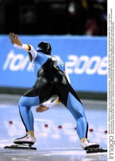 FRIESINGER Anni GER 1500m Olympische Winterspiele 2006 in Turin Frauen Eisschnelllaufen Aktion 