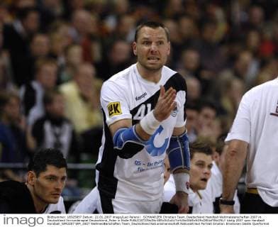 SCHWARZER Christian Team_Deutschland Handball Weltmeisterschaften 2007 in Deutschland Vorrundenspiel Deutschland_Polen in Halle 