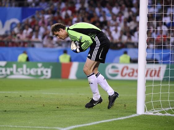 LEHMANN jens Torwart Team Deutschland UEFA Fussball Europameisterschaften 2008 in der Schweiz und Oesterreich. Finale in Wien im Ernst Happel Stadion Deutschland-Spanien 0:1 