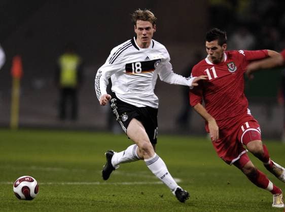 BOROWSKI Tim Team Deutschland Team Deutschland in neuem Trikot der deutschen Mannschaft Fussball Europameisterschafts Qualifikation Deutschland-Wales in Frankfurt 