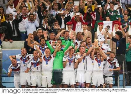 RIO DE JANEIRO, RJ - 13 07 2014: Team Germany x(4)xAndrexchacox  (25552)