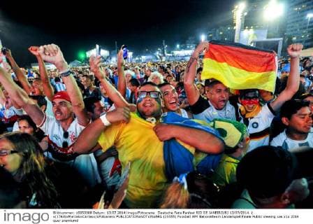 Deutsche Fans Fanfest RIO DE JANEIRO RJ 13 07 2014. ( x(1763)xMarceloxCortesx xFotoarenx  (25555)