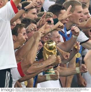 Deutschland ist Weltmeister - Finale der FIFA WM 2014 im Maracana Stadion von Rio de Janeiro - ( x(134)xRodolfoxBuhrerx xLaxImagemx  (25552) Alemanha x Argentina