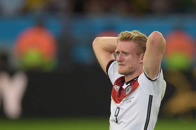 13.07.2014, xbtx, Fussball WM 2014, Finale Deutschland - Argentinien, v.l. Andre Schürrle (Deutsche Fussball Nationalmannschaft DFB)