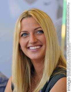 Double Wimbledon winner Czech Republic s Petra Kvitova attends a news conference in Prostejov, Czech Republic, on July 14, 2014. (CTKxPhotoLudekxPerina) CTKPhotoOF201407140754201  LPE 004