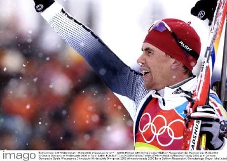 GREIS Michael GER Olympiasieger Biathlon Massenstart der Maenner am 25.02.2006 in Cesana Olympische Winterspiele 2006 in Turin Italien 