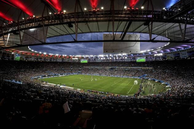 July 13, 2014 - Brazil - Final match of the 2014 World Cup, between Germany and Argentina, this Sunday, July 13th, in MaracanÃ£ Stadium, Rio de Janeiro FIFA World Cup: Final - Germany vs Argentina  - ZUMAn23