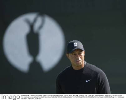 15.07.2014. Hoylake, England. The Open golf championship. Tiger WOODS USA during his practice round. xStephenxBartholomewx  ActionPlus11541953