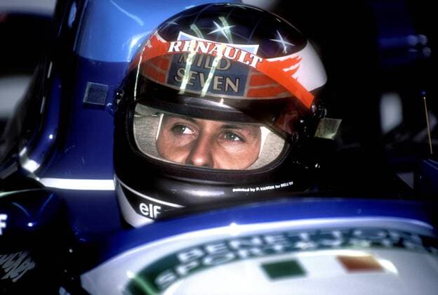 SCHUMACHER Michael Grand Prix Formel 1 Grosser Preis von Italien 1995 in Monza am 10. September 1995 