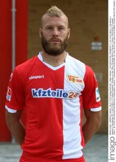 Adam Nemec Portrait Porträt Einzelbild 1. FC Union Berlin Fototermin zweite 2. Bundesliga DFL 16.07.2014 Fußball Fussball Stadion an der Alten Försterei Berlin Herren Saison 2014 2015