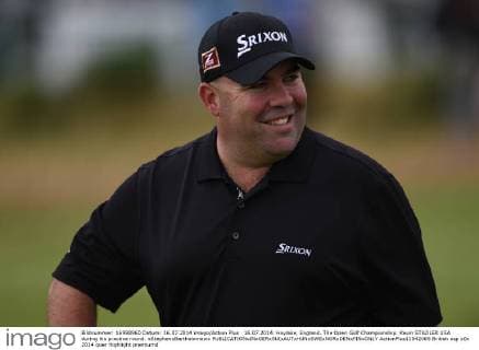 16.07.2014. Hoylake, England. The Open Golf Championship. Kevin STADLER USA during his practice round. xStephenxBartholomewx  ActionPlus11542065