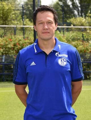 17.07.2014, Fussball, Saison 2014-2015, 1. Bundesliga, Offizieller Mannschafts und Portrait Termin des FC Schalke 04 in Gelsenkirchen, , Athletiktrainer Henrik Kuchno (Schalke 04)