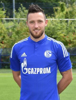 17.07.2014, Fussball, Saison 2014-2015, 1. Bundesliga, Offizieller Mannschafts und Portrait Termin des FC Schalke 04 in Gelsenkirchen, , Marco Hoeger (Marco Höger, Schalke 04)