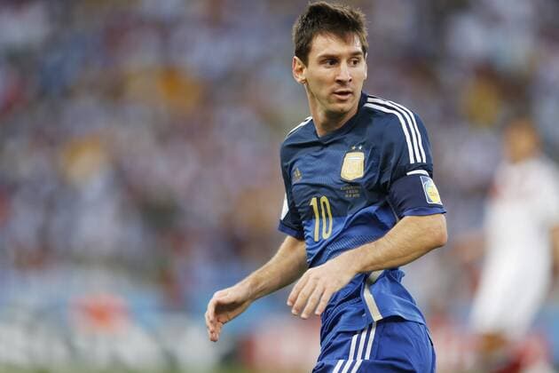 Lionel Messi (ARG), JULY 13, 2014 - Football Soccer : FIFA World Cup Brazil 2014 Final match between Germany and Argentina at the Maracana stadium in Rio de Janeiro, Brazil. Noxthirdxpartyxsales  (heha013647)