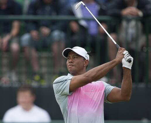 19.07.2014. Hoylake, England. The Open Golf Championship, Round 3. Tiger WOODS USA from the tee xStephenxBartholomewx  ActionPlus5923