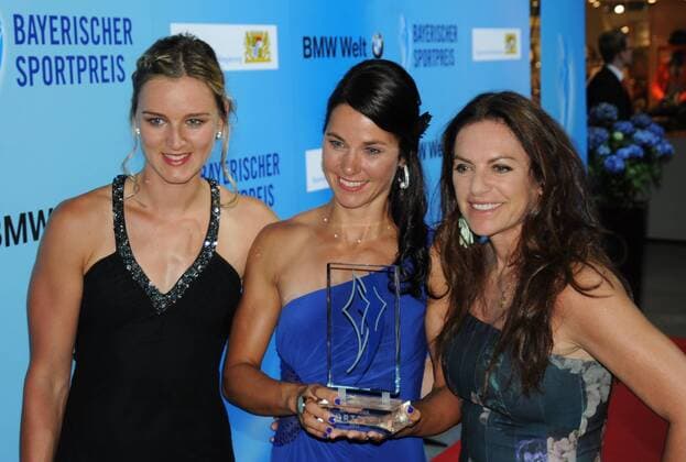 Bayerischer Sportpreis 2014 in München. Foto: Denise Herrmann, Stefanie Böhler, Christine Neubauer