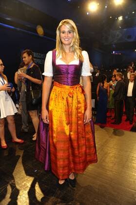 Natalie Geisenberger Bayerische Sportpreis 2014 Ehrung, Auszeichnung. Preis BMW-Welt München 19. Juli 2014