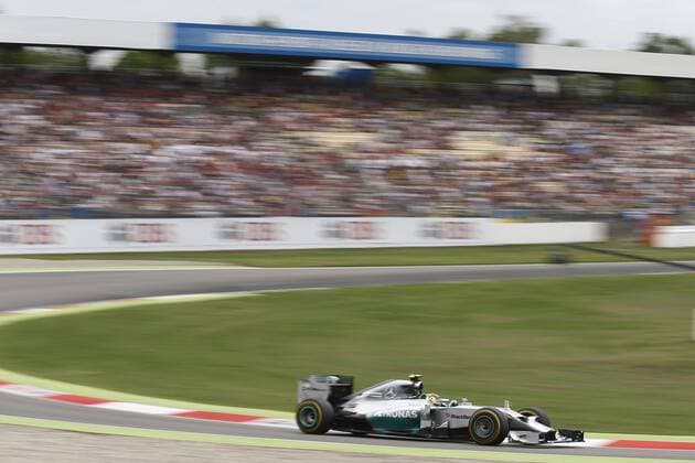 Motorsports: FIA Formula One World Championship 2014, Grand Prix of Germany, 6 Nico Rosberg (GER, Mercedes AMG Petronas F1 Team), xHOCHxZWEIx
