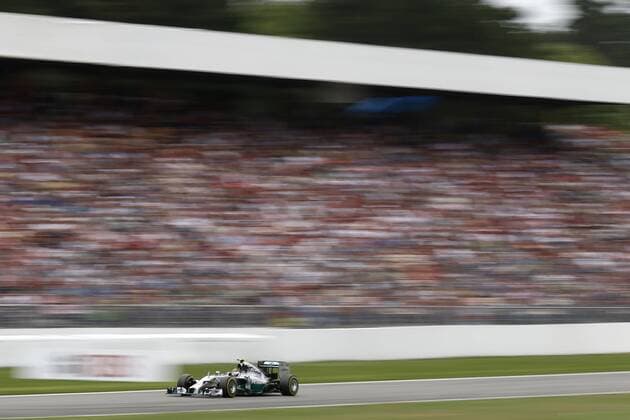 Motorsports: FIA Formula One World Championship 2014, Grand Prix of Germany, 6 Nico Rosberg (GER, Mercedes AMG Petronas F1 Team), xHOCHxZWEIx