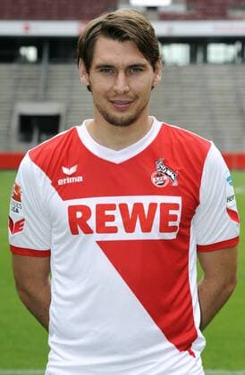 Fussball-Bundesliga, Deutschland, Herren, Saison 2014 2015, Mannschafts-Fototermin, 1. FC Köln: Patrick Helmes (FC Köln). Einzelbild, Portrait, Porträt.