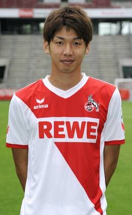 Fussball-Bundesliga, Deutschland, Herren, Saison 2014 2015, Mannschafts-Fototermin, 1. FC Köln: Yuya Osako (FC Köln). Einzelbild, Portrait, Porträt.