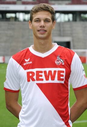 Fussball-Bundesliga, Deutschland, Herren, Saison 2014 2015, Mannschafts-Fototermin, 1. FC Köln: Maxi Thiel (FC Köln). Einzelbild, Portrait, Porträt.