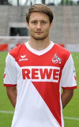 Fussball-Bundesliga, Deutschland, Herren, Saison 2014 2015, Mannschafts-Fototermin, 1. FC Köln: Daniel Halfar (FC Köln). Einzelbild, Portrait, Porträt.
