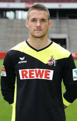 Fussball-Bundesliga, Deutschland, Herren, Saison 2014 2015, Mannschafts-Fototermin, 1. FC Köln: Marcel Schuhen (FC Köln). Einzelbild, Portrait, Porträt.