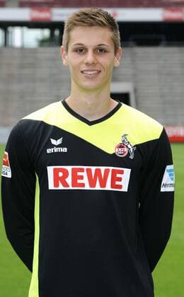 Fussball-Bundesliga, Deutschland, Herren, Saison 2014 2015, Mannschafts-Fototermin, 1. FC Köln: Daniel Mesenhöler (FC Köln). Einzelbild, Portrait, Porträt.