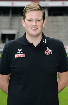 Fussball-Bundesliga, Deutschland, Herren, Saison 2014 2015, Mannschafts-Fototermin, 1. FC Köln: Teambetreuer Max Vollmar (FC Köln). Einzelbild, Portrait, Porträt.
