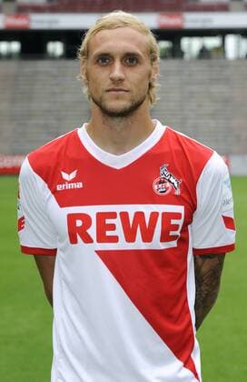 Fussball-Bundesliga, Deutschland, Herren, Saison 2014 2015, Mannschafts-Fototermin, 1. FC Köln: Marcel Risse (FC Köln). Einzelbild, Portrait, Porträt.