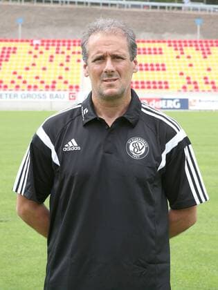Fototermin SV Elversberg am 23.07.2014 im Waldstadion . Im Bild Roland Seitz .