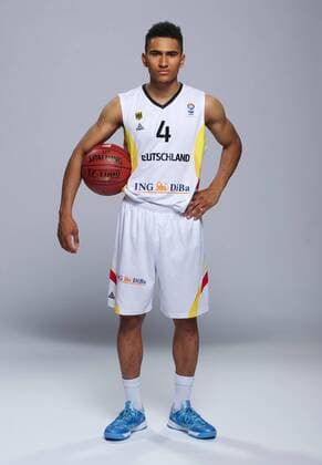 Basketball Rotenburg an der Fulda 23.07.2014 Deutsche Basketball Nationalmannschaft Herren Maodo Lo
