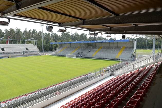 27.07.2014, xjhx, Fussball Testspiel, SV Sandhausen v.l. Innenansicht Stadion Platz
