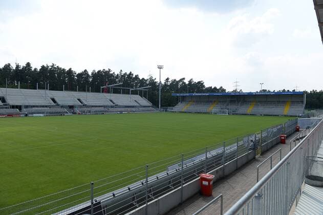 27.07.2014, xjhx, Fussball Testspiel, SV Sandhausen v.l. Innenansicht Stadion Platz