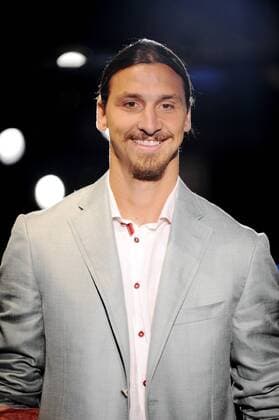 Zlatan Ibrahimovic of France s Paris Saint-Germain Football Club poses at a fashion show of Swiss watch brand Hublot during the Asia tour of the club in Hong Kong, China, 27 July 2014. Paris Saint-Germain football stars wow fans at watch fashion show in Hong Kong  20140727_10775