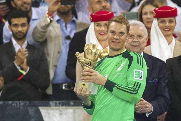goalkeeper Manuel Neuer of Germany best goalkeeper of FIFA 2014 during the final of the FIFA World Cup 2014 on July 13, 2014 at the Maracana stadium in Rio de Janeiro, Brazil. Germany v Argentina FIFA World Cup final 2013 2014 xVIxxIVx 2479350