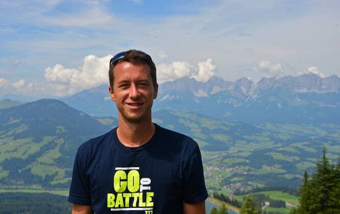 TENNIS - ATP, bet-at-home Cup 2014 KITZBUEHEL,AUSTRIA,28.JUL.14 - TENNIS - ATP Tennis Herren World Tour, bet-at-home Cup, photo shooting, Hahnenkamm. Image shows Philipp Kohlschreiber (GER). 